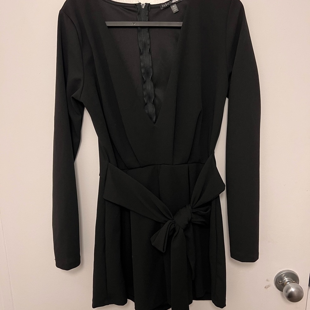 Black jumpsuit